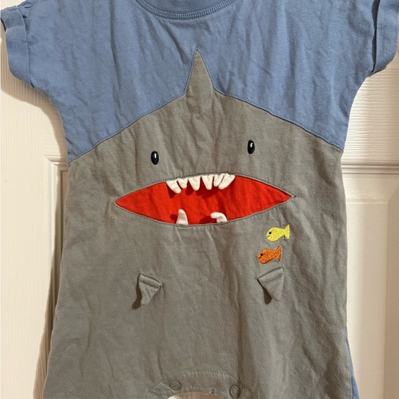 Lightning Bug Shark Romper - Picture 6 of 8